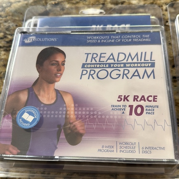 New fit solutions 5k race training dvds 2 sets of 6 disc - Picture 2 of 5